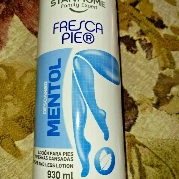 Stanhome FRESCA PIE MENTOL Tired Feet Lotion Jumbo - Picture 1 of 3